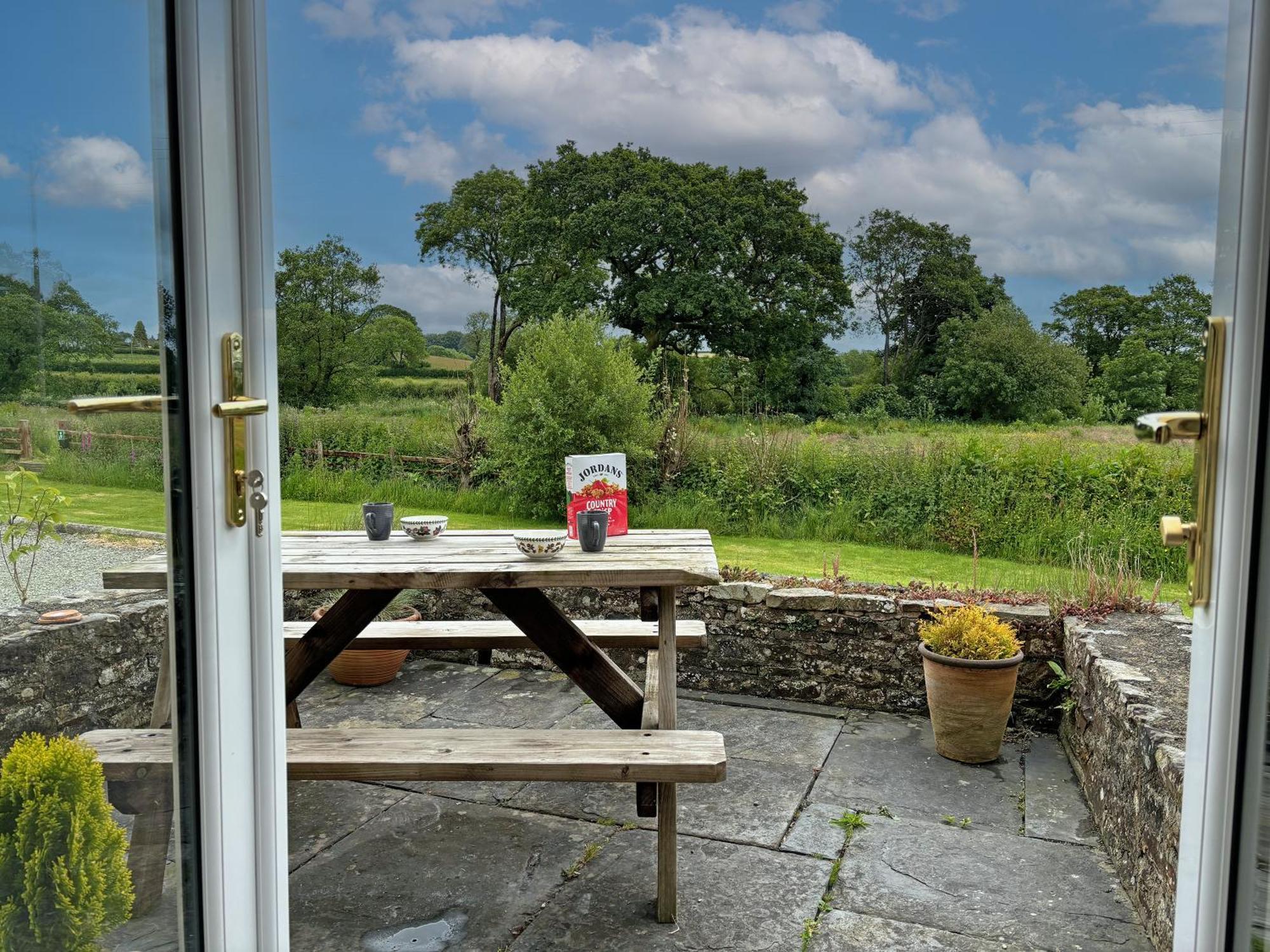 Maesyfelin Isaf B&B Llanybyther Buitenkant foto