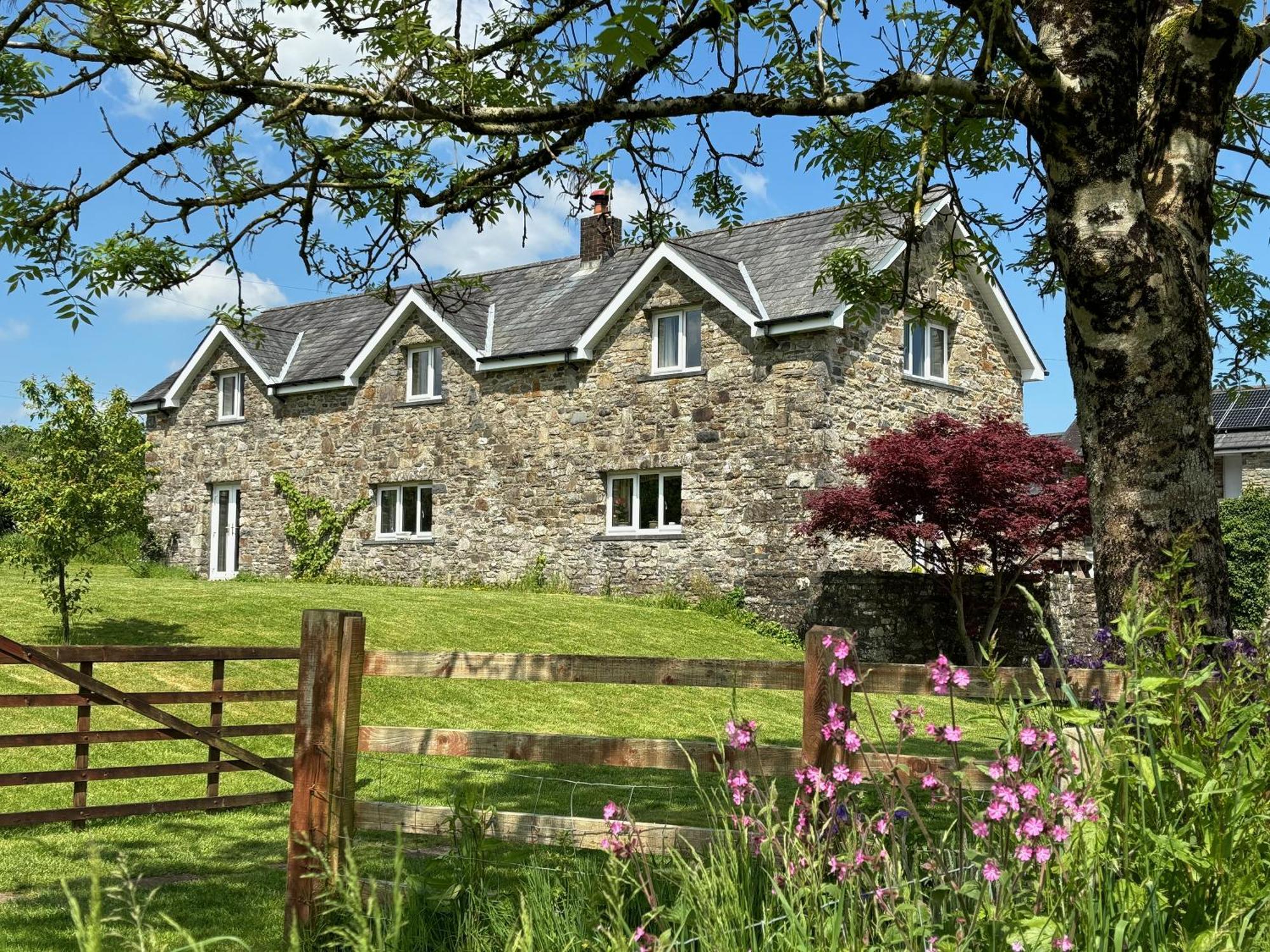 Maesyfelin Isaf B&B Llanybyther Buitenkant foto